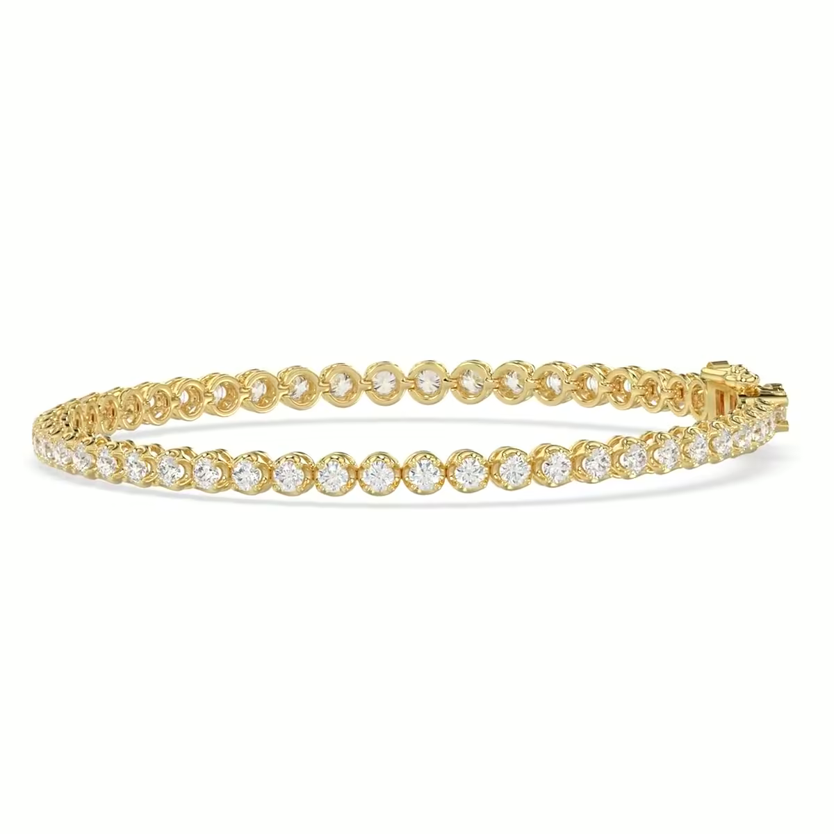 Round Tennis Bracelet