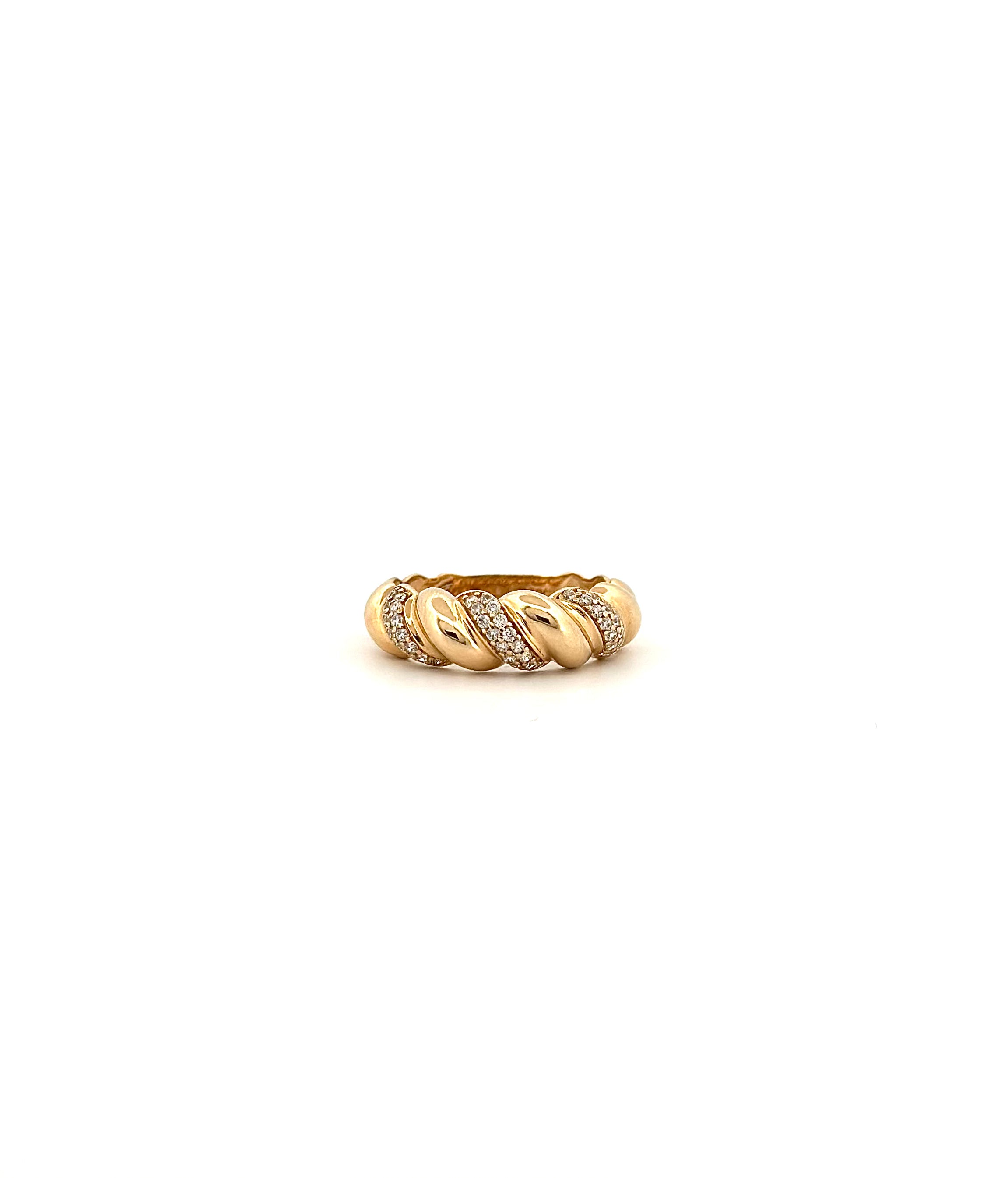 Starožitný zlatý prsten