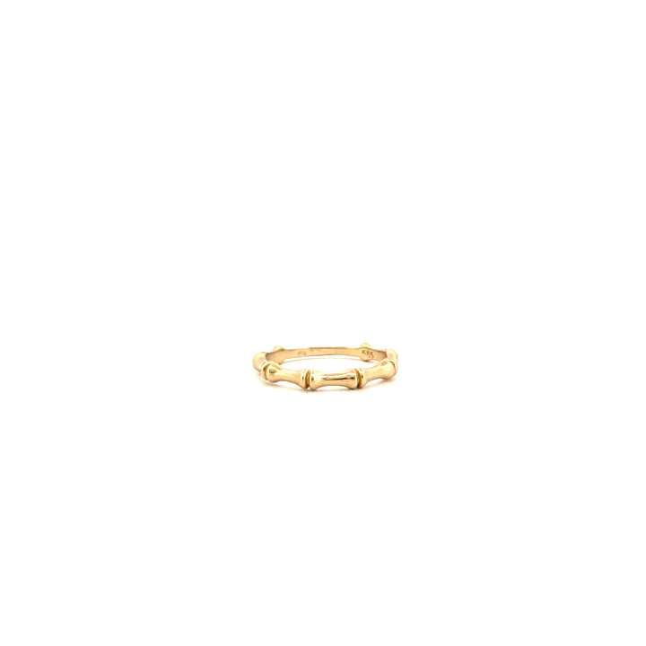 Zlatý prsten ve tvaru kosti
